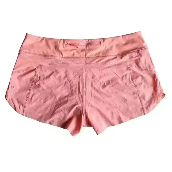 NWT Athleta  Women's High Rise Run with It 2.5" Shorts Peach Size XL - Picture 5 of 12